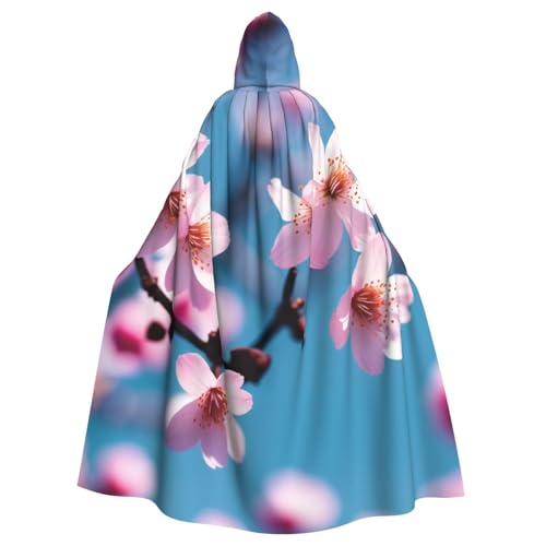 LHFIOHIRG Kapuzenumhang mit Blumenmuster für Erwachsene, Halloween-Kostüm, Robe für Männer und Frauen, Cosplay-Party LHFIOHIRG Kapuzenumhang mit Blumenmuster für Erwachsene, Halloween-Kostüm, Robe für Männer und Frauen, Cosplay-Party von LHFIOHIRG