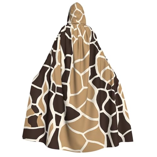LHFIOHIRG Kapuzenumhang mit Giraffen-Aufdruck, für Erwachsene, Herren, Damen, Halloween, Cosplay, Kostüm, Robe mit Kapuze LHFIOHIRG Kapuzenumhang mit Giraffen-Aufdruck, für Erwachsene, Herren, Damen, Halloween, Cosplay, Kostüm, Robe mit Kapuze von LHFIOHIRG