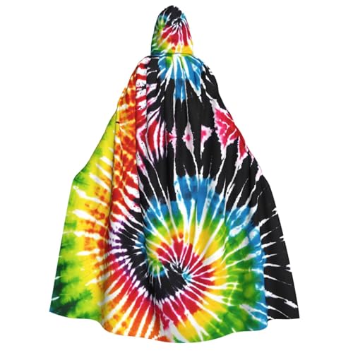 LHFIOHIRG Kapuzenumhang mit Kapuze für Erwachsene, Herren, Damen, Halloween, Cosplay, Kostüm, Robe mit Kapuze von LHFIOHIRG