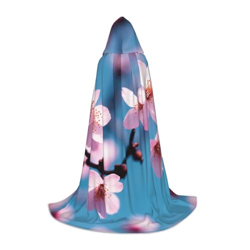 LHFIOHIRG Langer Umhang mit Kapuze und Blumenmuster für Teenager, Halloween, mit übergroßer Kapuze, für Cosplay-Kostümpartys LHFIOHIRG Langer Umhang mit Kapuze und Blumenmuster für Teenager, Halloween, mit übergroßer Kapuze, für Cosplay-Kostümpartys von LHFIOHIRG