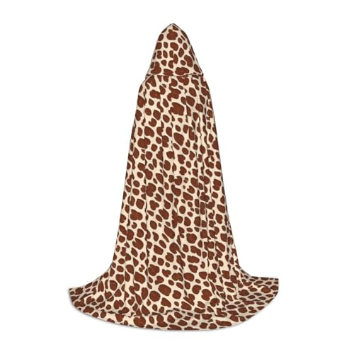 LHFIOHIRG Leopardenmuster Teenager Halloween Kapuzenumhang Langer Umhang mit übergroßer Kapuze für Cosplay-Kostümpartys LHFIOHIRG Leopardenmuster Teenager Halloween Kapuzenumhang Langer Umhang mit übergroßer Kapuze für Cosplay-Kostümpartys von LHFIOHIRG