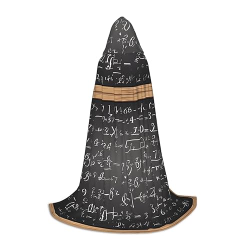 LHFIOHIRG Schulmathematik Teenager Halloween Kapuzenumhang Langer Umhang mit übergroßer Kapuze für Cosplay Kostüm Partys LHFIOHIRG Schulmathematik Teenager Halloween Kapuzenumhang Langer Umhang mit übergroßer Kapuze für Cosplay Kostüm Partys von LHFIOHIRG