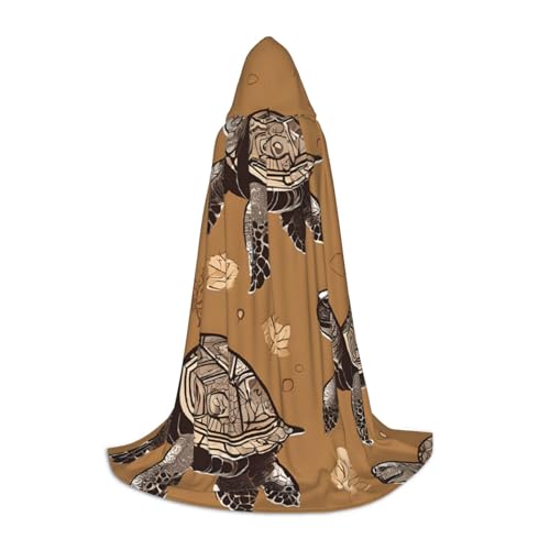 LHFIOHIRG Sea Turtles Teenager Halloween Kapuzenumhang Langer Umhang mit übergroßer Kapuze für Cosplay Kostüm Partys LHFIOHIRG Sea Turtles Teenager Halloween Kapuzenumhang Langer Umhang mit übergroßer Kapuze für Cosplay Kostüm Partys von LHFIOHIRG