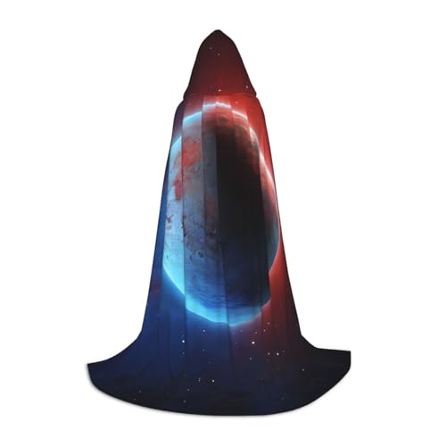 LHFIOHIRG Space Planet Earth Teenager Halloween Kapuzenumhang Langer Umhang mit übergroßer Kapuze für Cosplay Kostüm Partys LHFIOHIRG Space Planet Earth Teenager Halloween Kapuzenumhang Langer Umhang mit übergroßer Kapuze für Cosplay Kostüm Partys von LHFIOHIRG