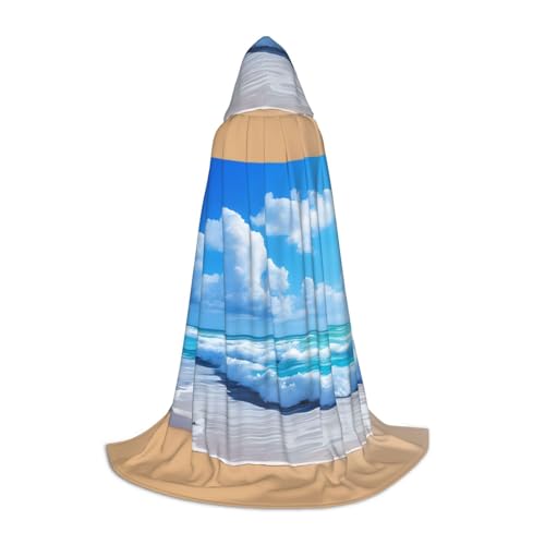 LHFIOHIRG Strand und Meer Teenager Halloween Kapuzenumhang Langer Umhang mit übergroßer Kapuze für Cosplay Kostüm Partys LHFIOHIRG Strand und Meer Teenager Halloween Kapuzenumhang Langer Umhang mit übergroßer Kapuze für Cosplay Kostüm Partys von LHFIOHIRG