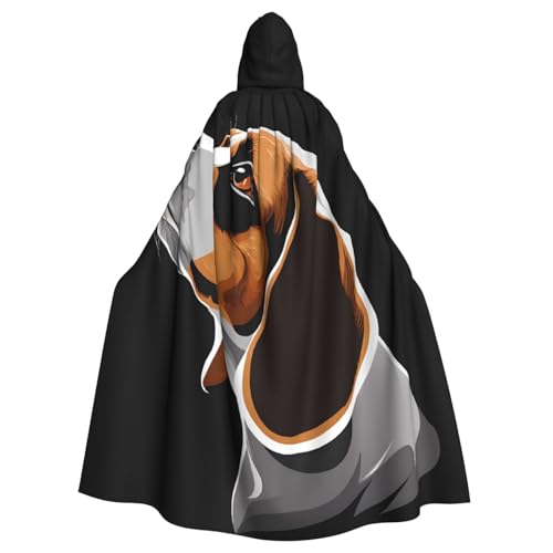 LHFIOHIRG Süßer Hundeumhang mit Kapuze für Erwachsene, Halloween-Kostüm, Robe für Männer und Frauen, Cosplay-Party LHFIOHIRG Süßer Hundeumhang mit Kapuze für Erwachsene, Halloween-Kostüm, Robe für Männer und Frauen, Cosplay-Party von LHFIOHIRG