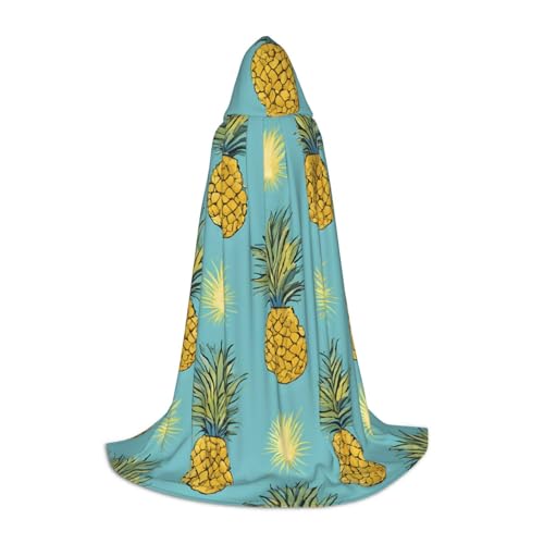 LHFIOHIRG Tropische Frucht Ananas Teenager Halloween Kapuzenumhang Langer Umhang mit übergroßer Kapuze für Cosplay Kostüm Partys LHFIOHIRG Tropische Frucht Ananas Teenager Halloween Kapuzenumhang Langer Umhang mit übergroßer Kapuze für Cosplay Kostüm Partys von LHFIOHIRG