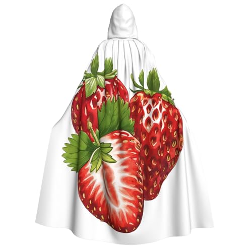 LHFIOHIRG Umhang mit Kapuze für Erwachsene, Herren, Damen, Halloween, Cosplay, Kostüm, Robe mit Kapuze von LHFIOHIRG