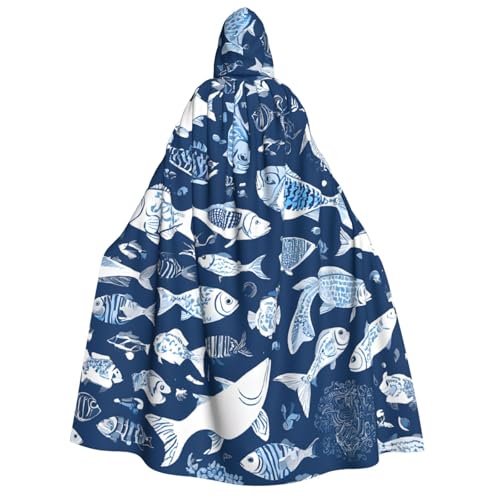 LHFIOHIRG Umhang mit Kapuze für Erwachsene, Herren, Damen, Halloween, Cosplay, Kostüm, Robe mit Kapuze LHFIOHIRG Umhang mit Kapuze für Erwachsene, Herren, Damen, Halloween, Cosplay, Kostüm, Robe mit Kapuze von LHFIOHIRG