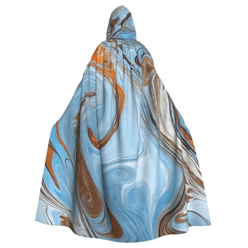 LHFIOHIRG Umhang mit Kapuze für Erwachsene, Türkis, Gold, Marmor, Halloween-Kostüm, Robe für Männer und Frauen, Cosplay-Party LHFIOHIRG Umhang mit Kapuze für Erwachsene, Türkis, Gold, Marmor, Halloween-Kostüm, Robe für Männer und Frauen, Cosplay-Party von LHFIOHIRG