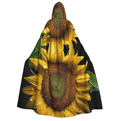 LHFIOHIRG Umhang mit Kapuze in voller Länge, für Erwachsene, Herren, Damen, Halloween, Cosplay, Kostüm, Robe mit Kapuze von LHFIOHIRG
