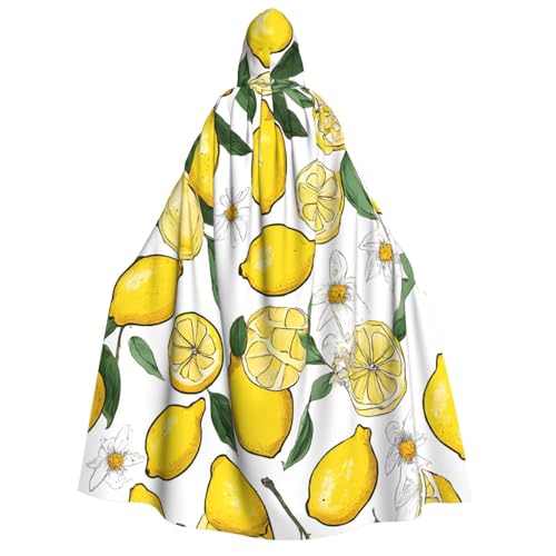 LHFIOHIRG Umhang mit Kapuze in voller Länge, für Erwachsene, Herren, Damen, Halloween, Cosplay, Kostüm, Robe mit Kapuze von LHFIOHIRG