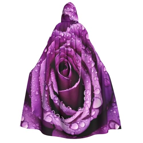 LHFIOHIRG Umhang mit Kapuze in voller Länge, für Erwachsene, Herren, Damen, Halloween, Cosplay, Kostüm, Robe mit Kapuze von LHFIOHIRG