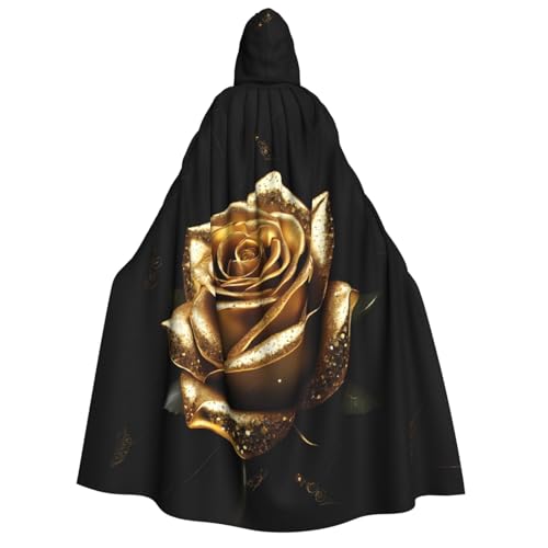 LHFIOHIRG Umhang mit Kapuze in voller Länge, für Erwachsene, Herren, Damen, Halloween, Cosplay, Kostüm, Robe mit Kapuze von LHFIOHIRG