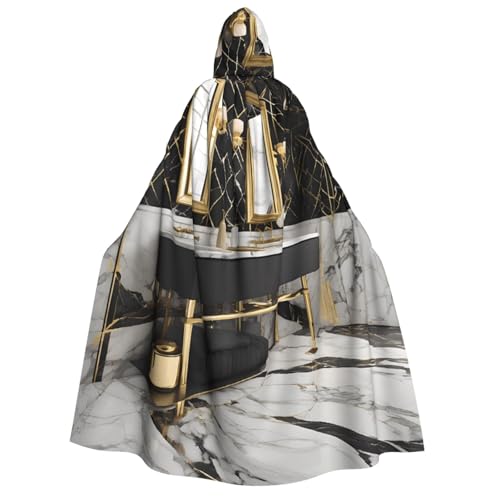 LHFIOHIRG Umhang mit Kapuze in voller Länge, mit Kapuze, für Erwachsene, Herren, Damen, Halloween, Cosplay, Kostüm, Robe mit Kapuze LHFIOHIRG Umhang mit Kapuze in voller Länge, mit Kapuze, für Erwachsene, Herren, Damen, Halloween, Cosplay, Kostüm, Robe mit Kapuze von LHFIOHIRG