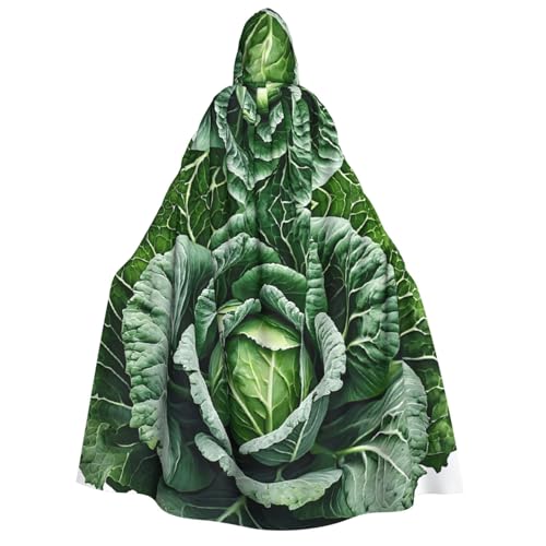 LHFIOHIRG Umhang mit Kapuze in voller Länge für Erwachsene, Herren, Damen, Halloween, Cosplay, Kostüm, Robe mit Kapuze von LHFIOHIRG