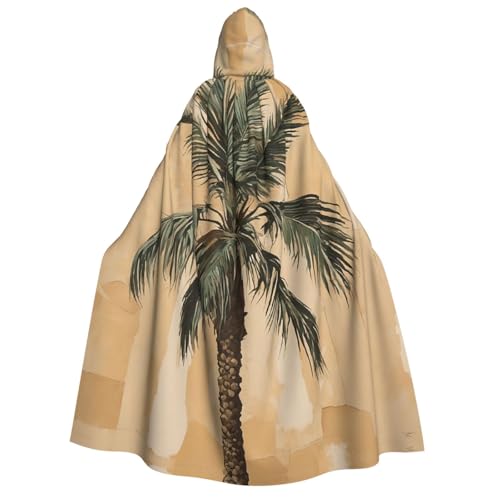 LHFIOHIRG Umhang mit Kapuze in voller Länge für Erwachsene, Herren, Damen, Halloween, Cosplay, Kostüm, Robe mit Kapuze von LHFIOHIRG