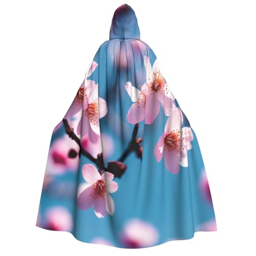 LHFIOHIRG Umhang mit Kapuze in voller Länge für Erwachsene, Herren, Damen, Halloween, Cosplay, Kostüm, Robe mit Kapuze von LHFIOHIRG