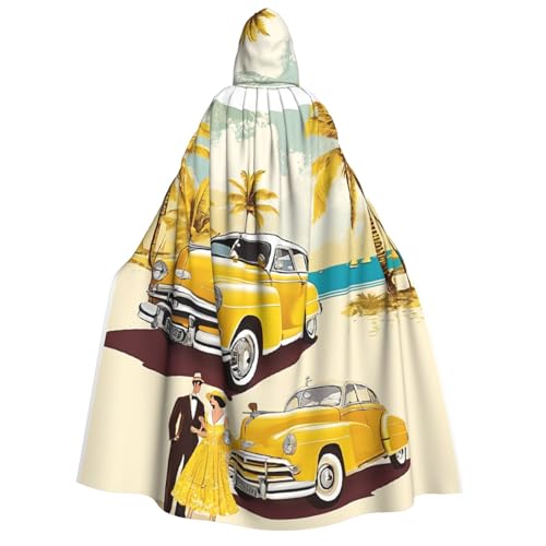 LHFIOHIRG Umhang mit Kapuze in voller Länge für Erwachsene, Herren, Damen, Halloween, Cosplay, Kostüm, Robe mit Kapuze von LHFIOHIRG