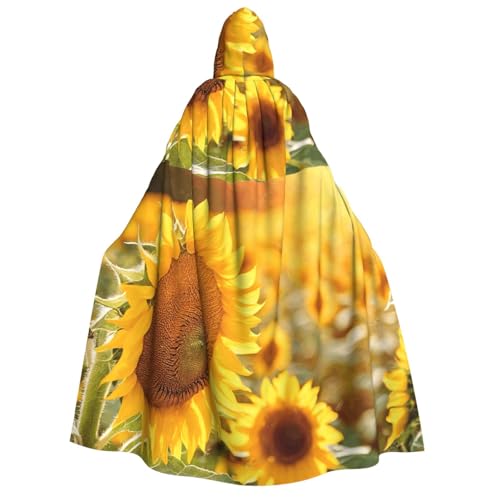 LHFIOHIRG Umhang mit Kapuze in voller Länge für Erwachsene, Herren, Damen, Halloween, Cosplay, Kostüm, Robe mit Kapuze von LHFIOHIRG