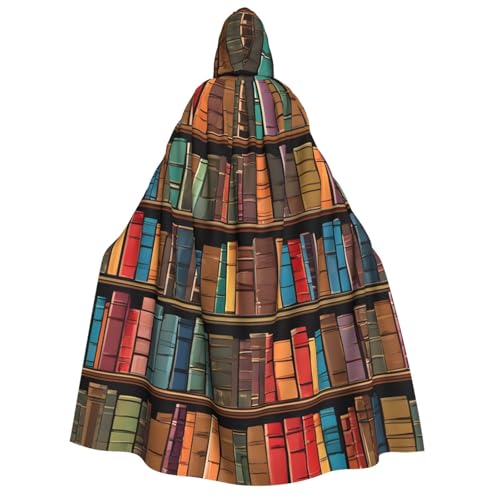 LHFIOHIRG Umhang mit Kapuze in voller Länge für Erwachsene, Herren, Damen, Halloween, Cosplay, Kostüm, Robe mit Kapuze von LHFIOHIRG