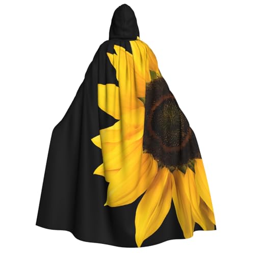 LHFIOHIRG Umhang mit Kapuze in voller Länge für Erwachsene, Herren, Damen, Halloween, Cosplay, Kostüm, Robe mit Kapuze von LHFIOHIRG