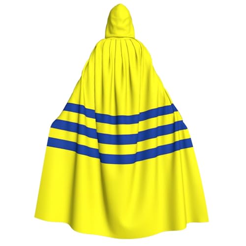 LHFIOHIRG Umhang mit Kapuze in voller Länge mit Kapuze für Erwachsene, Herren, Damen, Halloween, Cosplay, Kostüm, Robe mit Kapuze von LHFIOHIRG