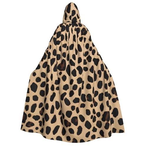 LHFIOHIRG Umhang mit Kapuze in voller Länge mit Kapuze für Erwachsene, Herren, Damen, Halloween, Cosplay, Kostüm, Robe mit Kapuze von LHFIOHIRG