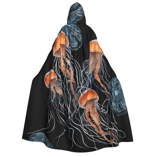 LHFIOHIRG Umhang mit Kapuze in voller Länge mit Kapuze für Erwachsene, Herren, Damen, Halloween, Cosplay, Kostüm, Robe mit Kapuze LHFIOHIRG Umhang mit Kapuze in voller Länge mit Kapuze für Erwachsene, Herren, Damen, Halloween, Cosplay, Kostüm, Robe mit Kapuze von LHFIOHIRG