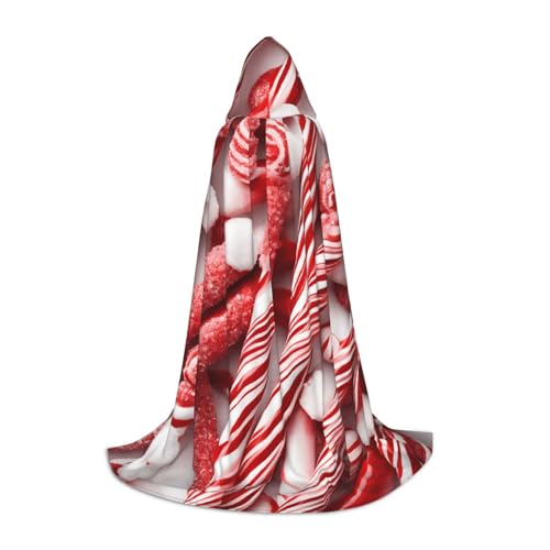 LHFIOHIRG Zuckerstangen Teenager Halloween Kapuzenumhang Langer Umhang mit übergroßer Kapuze für Cosplay Kostüm Partys LHFIOHIRG Zuckerstangen Teenager Halloween Kapuzenumhang Langer Umhang mit übergroßer Kapuze für Cosplay Kostüm Partys von LHFIOHIRG