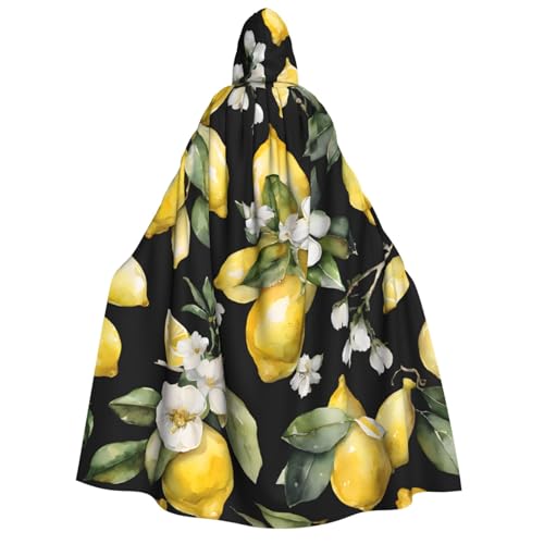 Umhang mit Kapuze in voller Länge mit Kapuze für Erwachsene, Herren, Damen, Halloween, Cosplay, Kostüm, Robe mit Kapuze von LHFIOHIRG