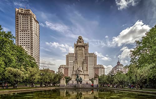 LHJOYSP Geschenke für Jungen 3D Puzzle 1000 Teile Stadt Himmel Architektur Denkmal Spanien Skulptur Madrid 75x50cm LHJOYSP Geschenke für Jungen 3D Puzzle 1000 Teile Stadt Himmel Architektur Denkmal Spanien Skulptur Madrid 75x50cm von LHJOY