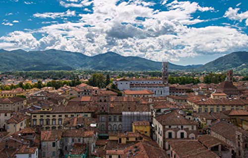 LHJOYSP iq Puzzle 1000 Teile City Hill Gebäudedächer Lucca Toskana, Italien 75x50cm LHJOYSP iq Puzzle 1000 Teile City Hill Gebäudedächer Lucca Toskana, Italien 75x50cm von LHJOY