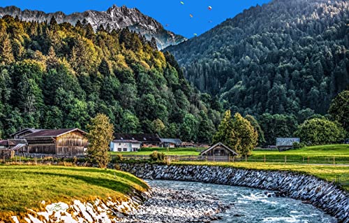 LHJOYSP Puzzle Escape Room 1000 Teile,natürliche Schönheit,Deutschland,Wald,Garmisch Partenkirchen,Partnach,75x50cm LHJOYSP Puzzle Escape Room 1000 Teile,natürliche Schönheit,Deutschland,Wald,Garmisch Partenkirchen,Partnach,75x50cm von DZGlobal