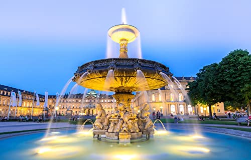 LHJOYSP Geschenke Jungen Puzzle 1000 Teile City Sky Lights Deutschland Brunnen Stuttgart Innenstadt 75x50cm LHJOYSP Geschenke Jungen Puzzle 1000 Teile City Sky Lights Deutschland Brunnen Stuttgart Innenstadt 75x50cm von LHJOYSPSP