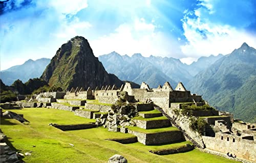 LHJOYSP Puzzle 1000 Teile Jungen Stadt Amerika Architektur Reisen Peru Machu Picchu Verlorene Stadt der Inka Machu Picchu 75x50cm von LHJOYSPSP