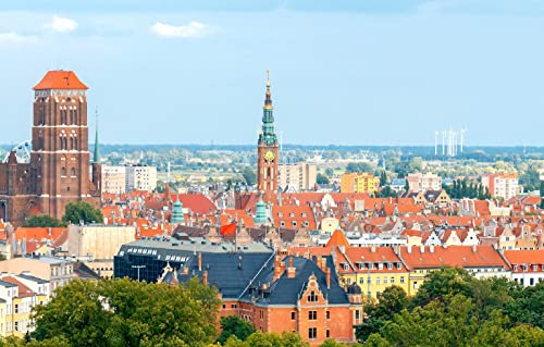 LHJOYSP Puzzles für Erwachsene Puzzel 1000 Teile City Sky Roof Polen Windmühlenturm Marienkirche in Danzig 75x50cm LHJOYSP Puzzles für Erwachsene Puzzel 1000 Teile City Sky Roof Polen Windmühlenturm Marienkirche in Danzig 75x50cm von LHJOYSPSP