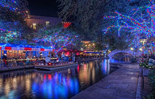 LHJOYSP Spiele für Kinder 3D Puzzle 1000 Teile City Night San Antonio, Texas Weihnachtsbeleuchtung 75x50cm LHJOYSP Spiele für Kinder 3D Puzzle 1000 Teile City Night San Antonio, Texas Weihnachtsbeleuchtung 75x50cm von LHJOYSPSP