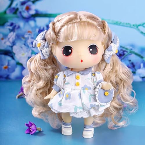 LHMYPP Blumenrock Modepuppe Prinzessin Stofftpuppen 7.09 Zoll Mädchen Ankleiden Puppen Spielzeug Kinderspielzeug Spielhaus Puppe Simulation Puppen Babypuppen Zubehör LHMYPP Blumenrock Modepuppe Prinzessin Stofftpuppen 7.09 Zoll Mädchen Ankleiden Puppen Spielzeug Kinderspielzeug Spielhaus Puppe Simulation Puppen Babypuppen Zubehör von LHMYPP