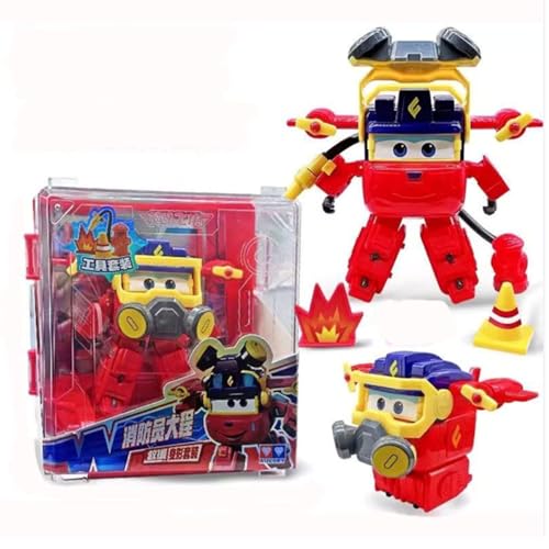 LHMYPP DaCheng Super Flügel Neues Spielzeug L12CM Deformation Roboter Hangar-Version Verformung Flugzeug Jungen Trägheits Fahrzeug Kreatives Geschenk Kinderspielzeug von LHMYPP