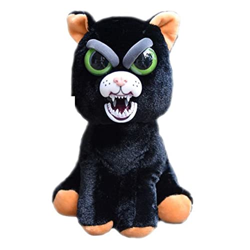 LHMYPP Die schwarze Katze wechselt das Gesicht, lustig, Plüschtier, hässlich, kleines Haargummi, Plüschpuppe, Terror Plüsch, kurze Tiere, Plüsch, Spielzeug für Kinder, Weihnachtsgeschenk LHMYPP Die schwarze Katze wechselt das Gesicht, lustig, Plüschtier, hässlich, kleines Haargummi, Plüschpuppe, Terror Plüsch, kurze Tiere, Plüsch, Spielzeug für Kinder, Weihnachtsgeschenk von LHMYPP