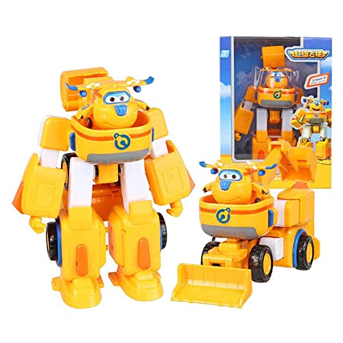 LHMYPP Donnie Jungen Transformation Spielzeug Set Deformation Roboter Verformung Flugzeug Super Flügel Neues Spielzeug Trägheits Fahrzeug Kreatives Geschenk Kinderspielzeug von LHMYPP