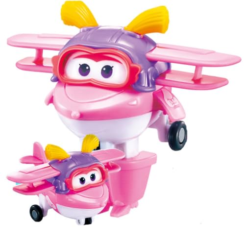 LHMYPP Ellie Super Flügel Mini Neues Spielzeug L5CM Deformation Roboter Hangar-Version Verformung Flugzeug Jungen Trägheits Fahrzeug Kreatives Kinderspielzeug von LHMYPP