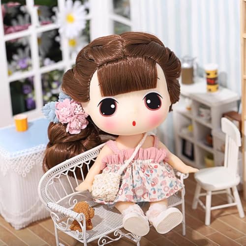 LHMYPP Jüngere Schwester Modepuppe Prinzessin Stofftpuppen 7.09 Zoll Mädchen Ankleiden Puppen Spielzeug Kinderspielzeug Spielhaus Puppe Simulation Puppen Babypuppen Zubehör LHMYPP Jüngere Schwester Modepuppe Prinzessin Stofftpuppen 7.09 Zoll Mädchen Ankleiden Puppen Spielzeug Kinderspielzeug Spielhaus Puppe Simulation Puppen Babypuppen Zubehör von LHMYPP