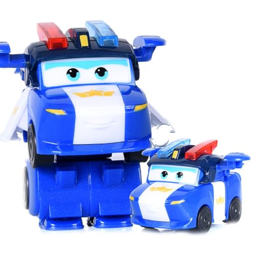 LHMYPP Lucie Super Flügel Mini Neues Spielzeug L5CM Deformation Roboter Hangar-Version Verformung Flugzeug Jungen Trägheits Fahrzeug Kreatives Kinderspielzeug von LHMYPP