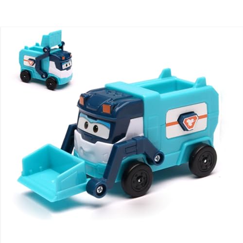 LHMYPP Marc Mini Trägheitsfahrzeuge Verformung Auto Jungen Deformation Roboter Super Flügel Neues Spielzeug Hangar-Version Kinderspielzeug Kreatives Geschenk von LHMYPP