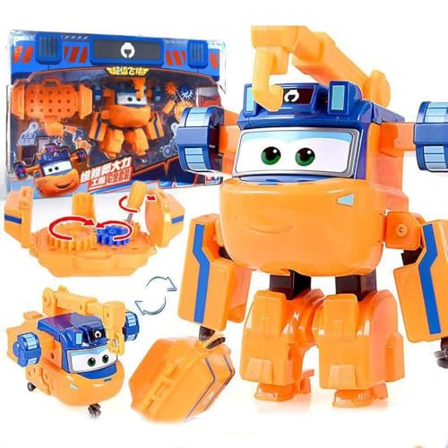 LHMYPP Marty Engineering Professional Set+Schatztruhe+Wartungswerkzeuge Super Flügel Neues Spielzeug Jungen Deformation Roboter Verformung Flugzeug Kinderspielzeug von LHMYPP