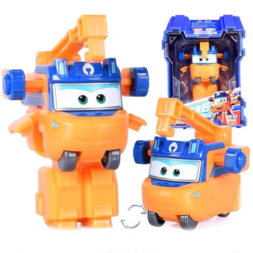 LHMYPP Marty Mini Hangar-Version L5CM Deformation Roboter Super Flügel Neues Spielzeug Deform Flugzeug Jungen Trägheits Fahrzeug Verformung Kinderspielzeug Kreatives Geschenk von LHMYPP