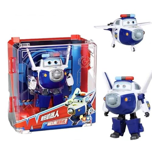 LHMYPP Paul Jungen Trägheits Fahrzeug Hangar-Version Verformung Flugzeug Super Flügel Neues Spielzeug L12CM Deformation Roboter Kreatives Kinderspielzeug von LHMYPP