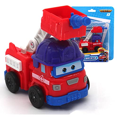 LHMYPP Sparky Mini Trägheitsfahrzeuge Verformung Auto Jungen Deformation Roboter Super Flügel Neues Spielzeug Hangar-Version Kinderspielzeug Kreatives Geschenk von LHMYPP